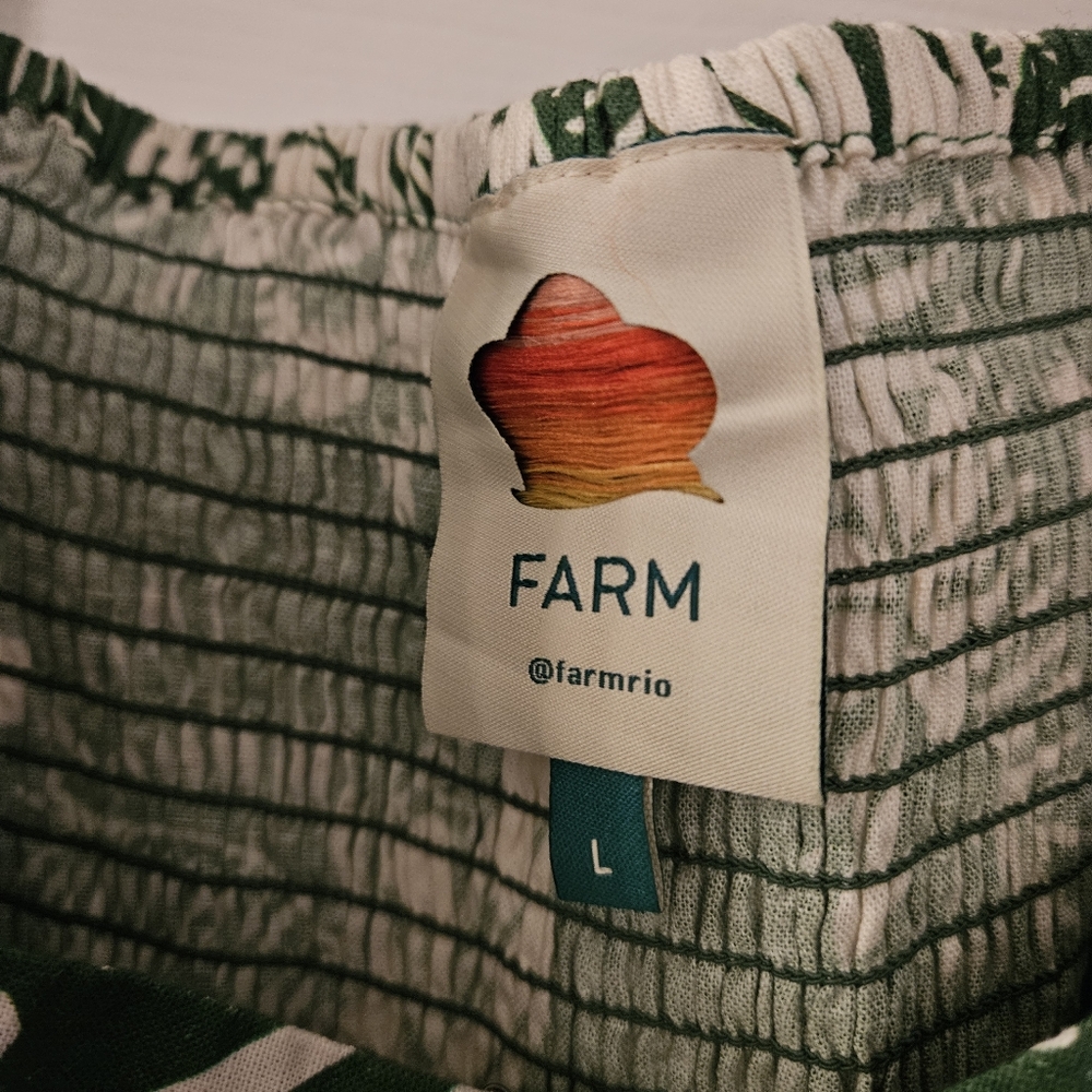 Farm Rios Size L green Romper - Picture 6 of 6